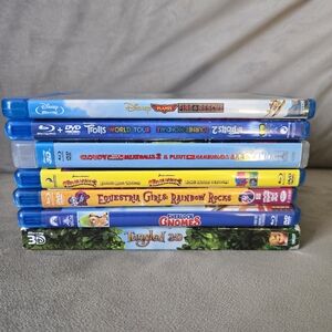 Kids Animated Bluray Movie Bundle